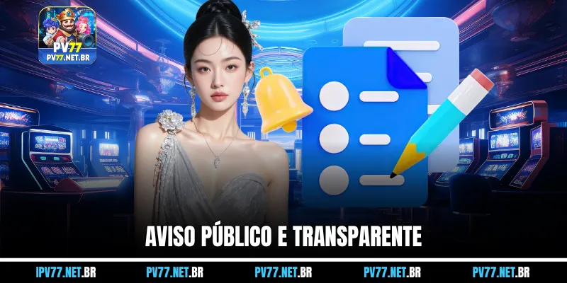Situações em que se aplica a isenção de responsabilidade PV77