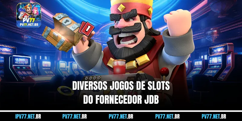 Experimente diversas máquinas caça-níqueis no lobby de apostas